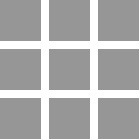 1.5 x 1.5 ft Collagewall Metal Display (Layout 016)